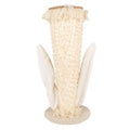 Decoratie Beeld Hoed 20x20x45 cm Beige Textiel Konijn
