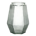 Vase Hexa Clear H23 D14,5