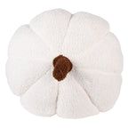 Decoratie Pompoen Ø 30x18 cm Wit Polyester