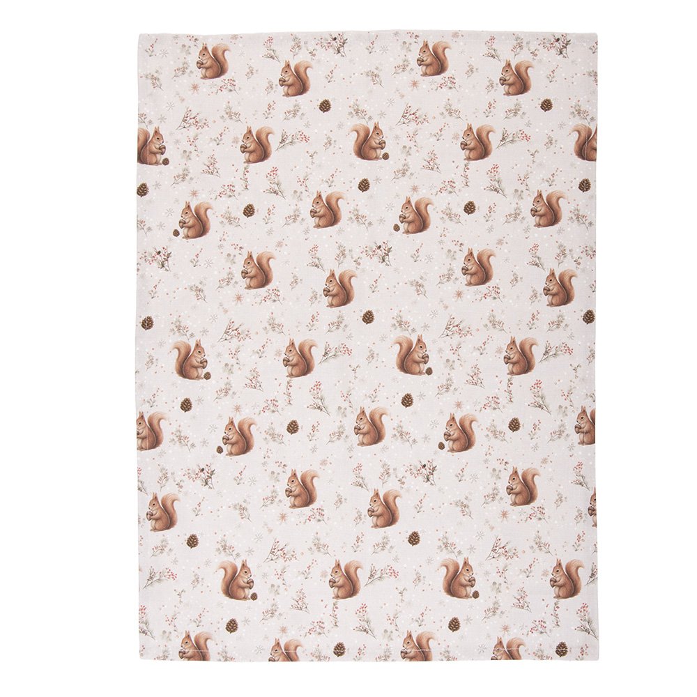 Theedoek 50x70 cm Beige Katoen