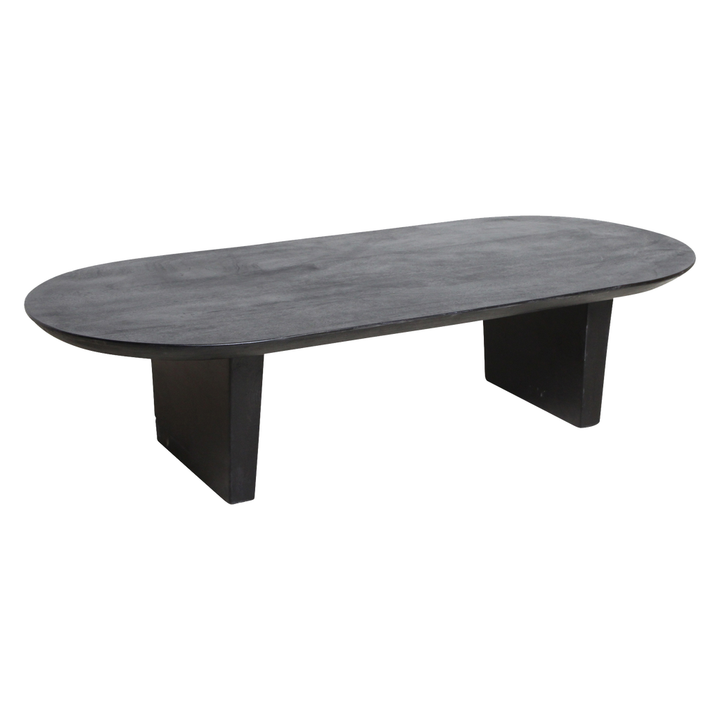 Bullnose salontafel zwart