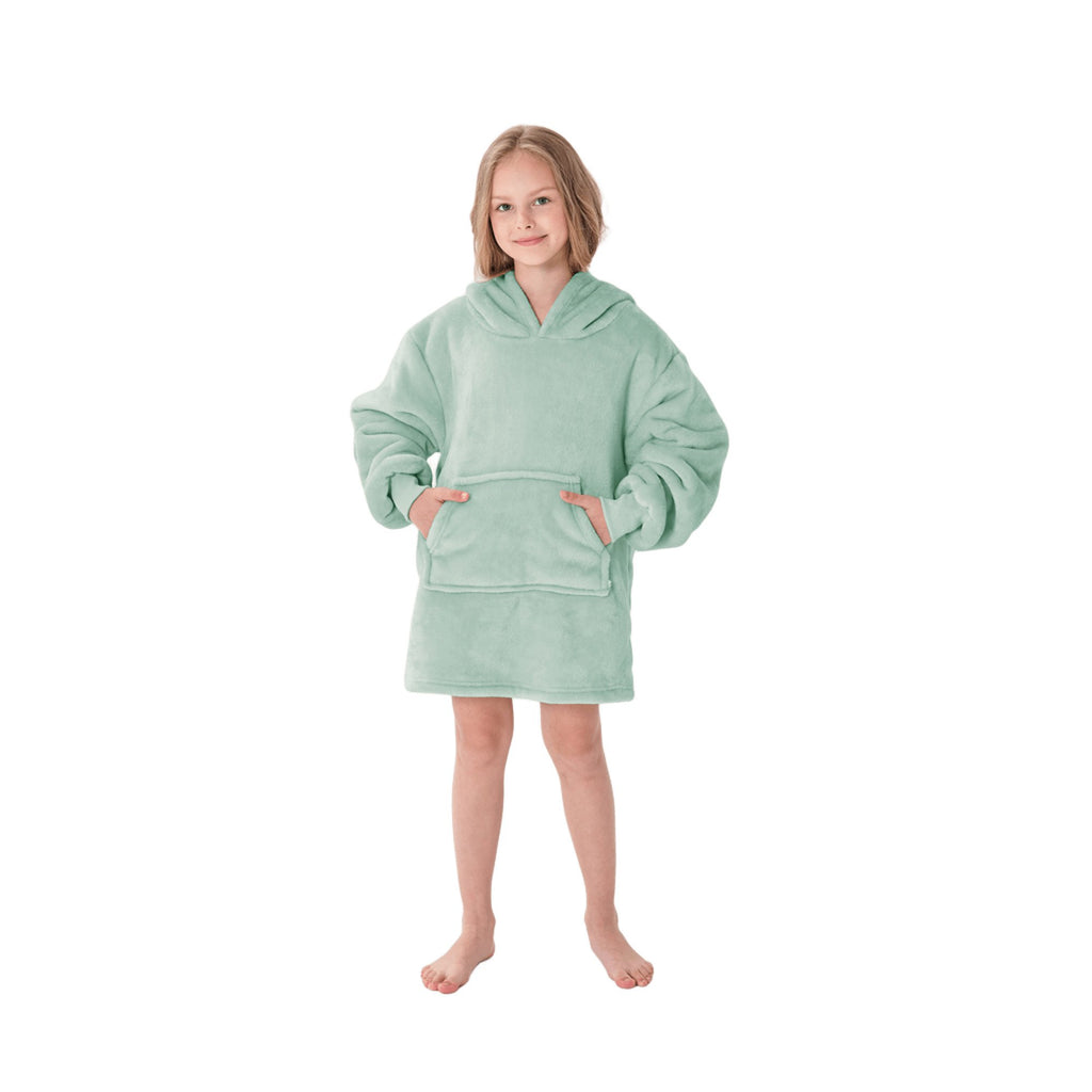 Textino Junior - Oversized hoodie 50x70 cm - Kinderen - Jadeiet - Groen