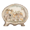 Kerstdecoratie Beeld Kerstgroep 18x4x15 cm Bruin Kunststof