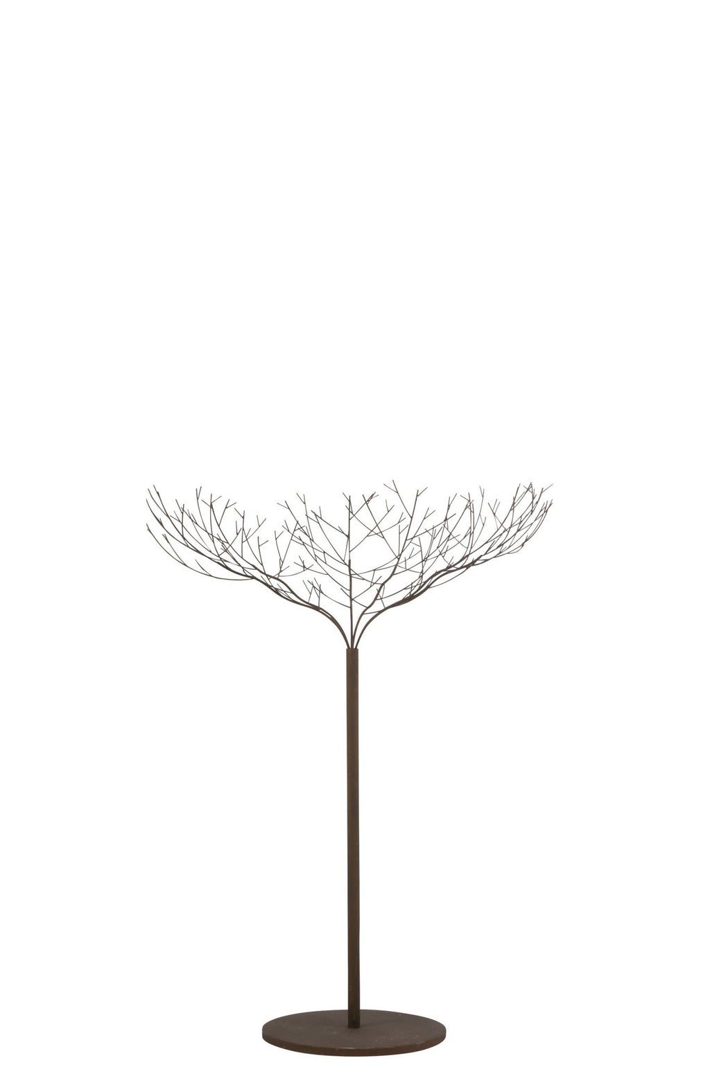J-Line decoratie Boom - metaal - bruin - medium