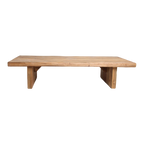 Teakhouten salontafel