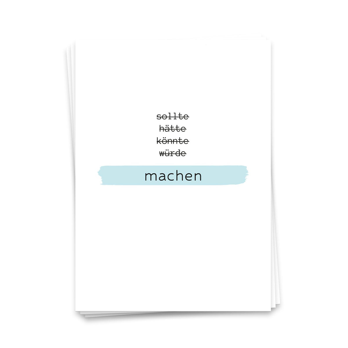 Make - ansichtkaart 10 set