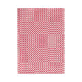 Dutch Check theedoek rood 50x70cm (set van 3)
