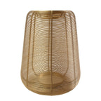 Lantaarn Ijzer dara goud h30 d24cm