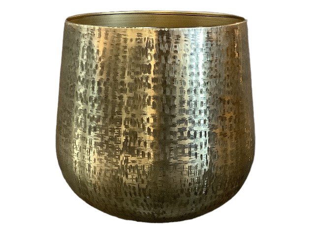 Karakter pot oud goud handgeslepen