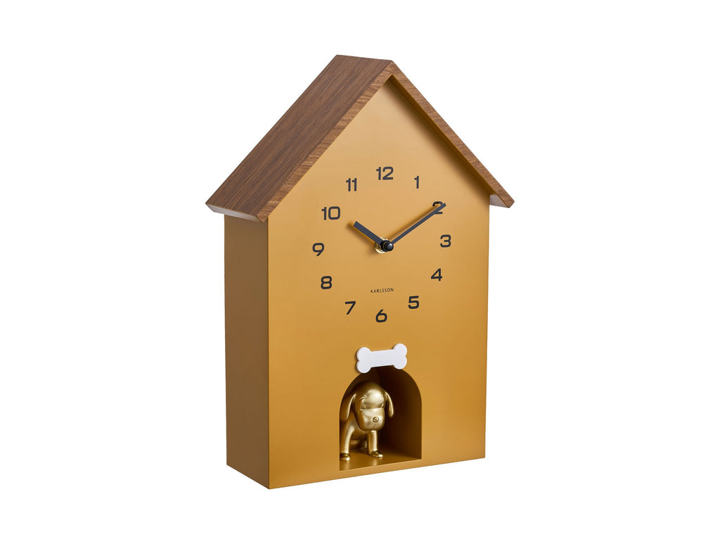 Wandklok hondenhuis