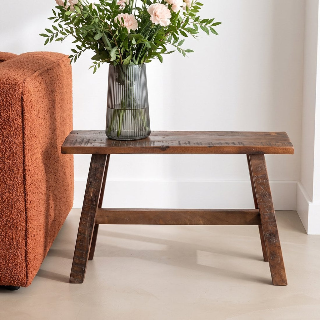 Factory houten bankje - 85x20x50 cm