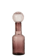 J-Line Fles - glas - bordeaux - small