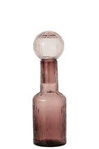 J-Line Fles - glas - bordeaux - small