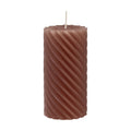 Kaars Glenbarr Rood 7x14cm