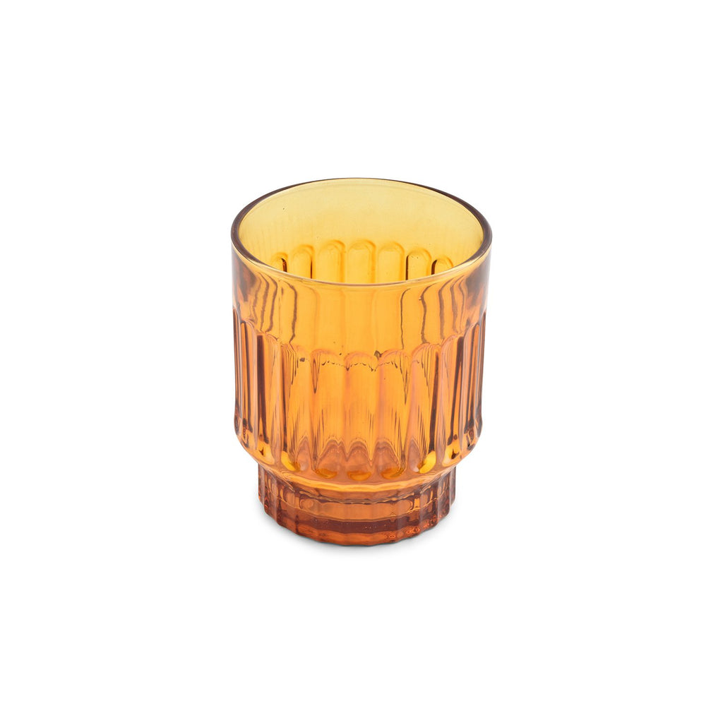 Glas 30cl amberkleurig - Set van 4