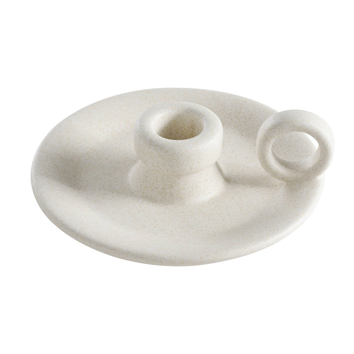 Kandelaar Betsiaka Beige 13x13x4cm