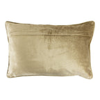 Groot kussen fluweel goud 40x60cm