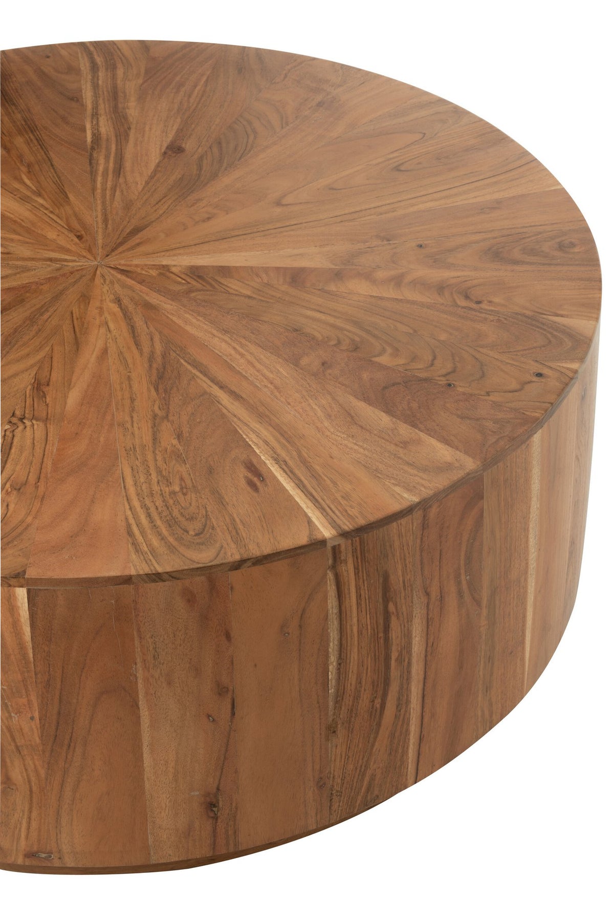 J-Line salontafel Rond - hout - naturel