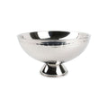 Champagnekoelerkuip 32xH16cm patroon zilveren staaf