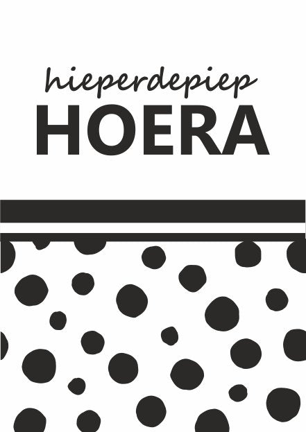 Hieperdepiep- wenskaart