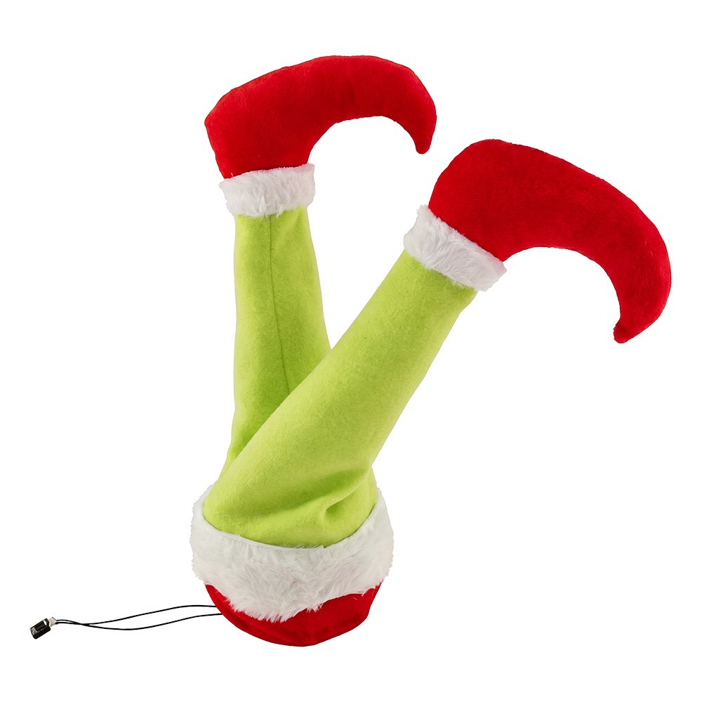 Decoratie Elfenbenen Rood Kunststof Kerstdecoratie