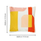 Kussen Berhala Geel 45x45cm