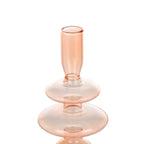 Candlestick Molume Roze 9x19,5 cm