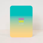Postcard 'Just a note'