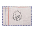 Placemats Set van 6 48x33 cm Beige Katoen Haan Tafelmat