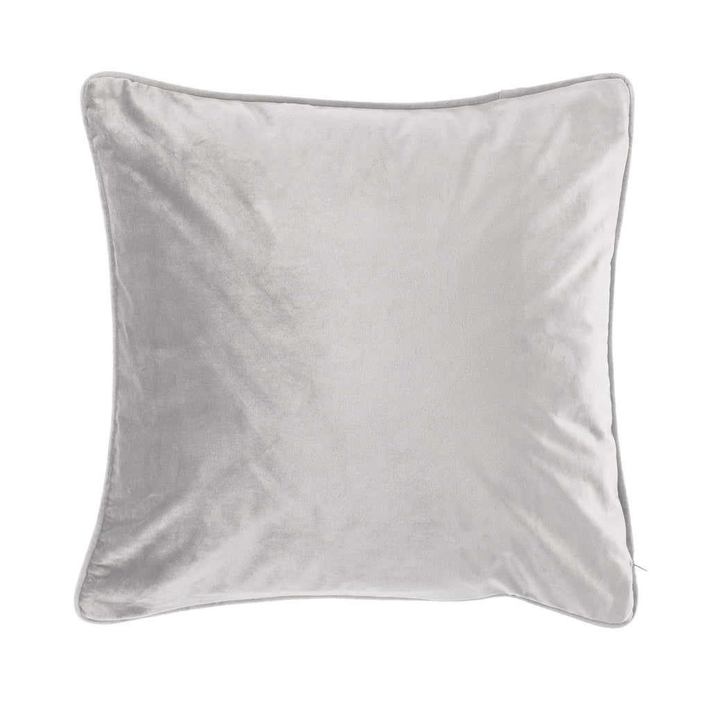 Kussen (gevuld) Velvet - 45x45 cm, wit