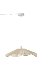 J-Line hanglamp Touw - vlas - greige - large