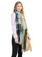Zijden Sjaal Dames Maze
