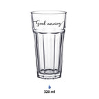 Waterglas 320 ml Glas Drinkbeker