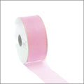 Organza lint - roze - 25mm x 50 meter