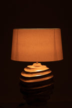 J-Line Tafellamp - aluminium - goud