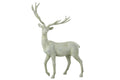 J-Line decoratie Hert Wandelend - polyresin - grijsblauw
