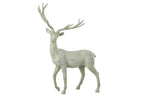J-Line decoratie Hert Wandelend - polyresin - grijsblauw