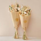 Gedroogde bloemen Exclusief veldboeket - Perzik - Bruiloftsbestseller