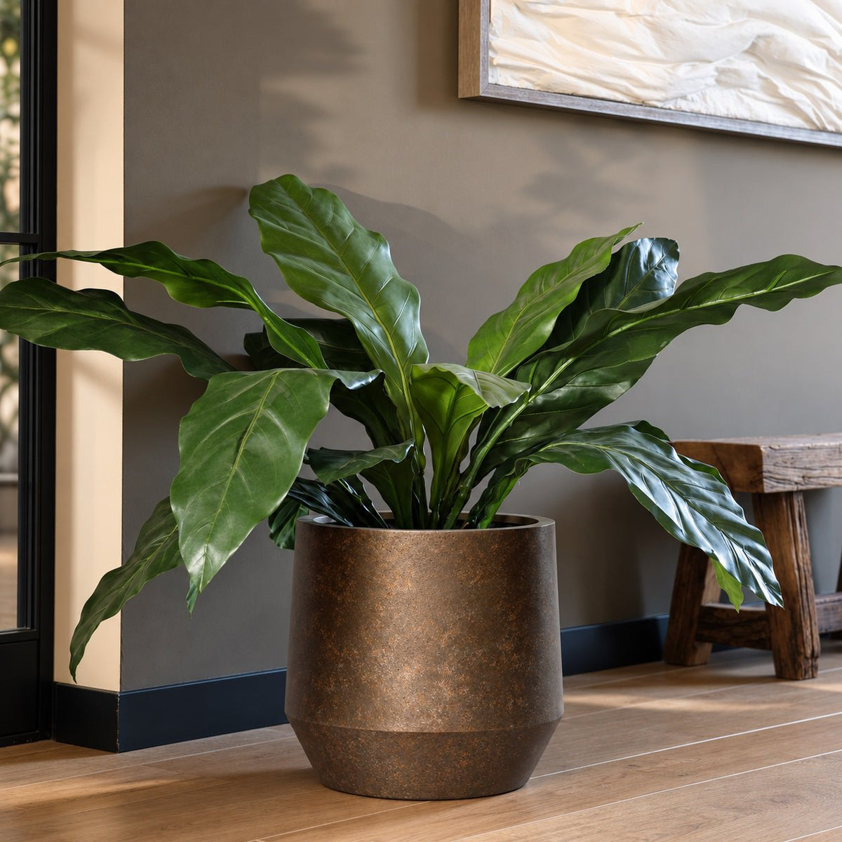 Plantenpot - Krabi dark rustic