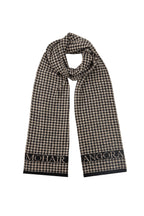 Mannen Gordion sjaal zwart-beige