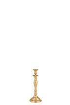 J-Line kandelaar Klassiek Design – aluminium – goud - small