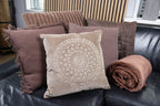 Marmaris plaid bruin 130x170cm (rolled)