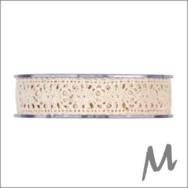 Kant lint crème – 25mm x 10m