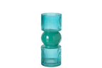 J-Line vaas - glas - turquoise - small