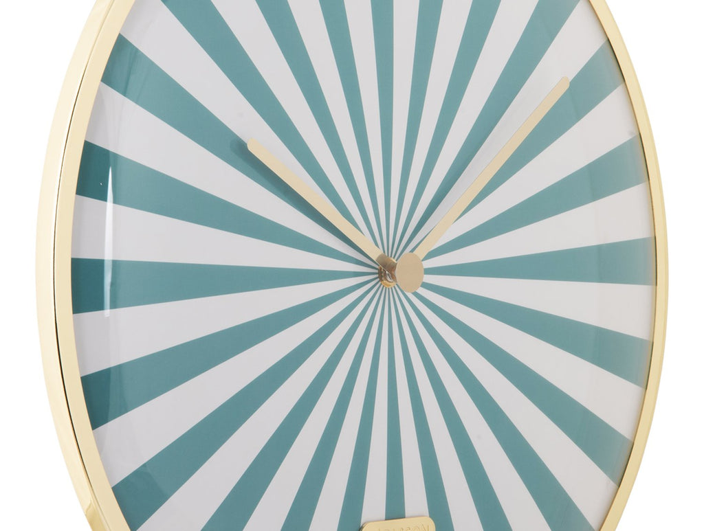 Wandklok Candy Swirl Dome