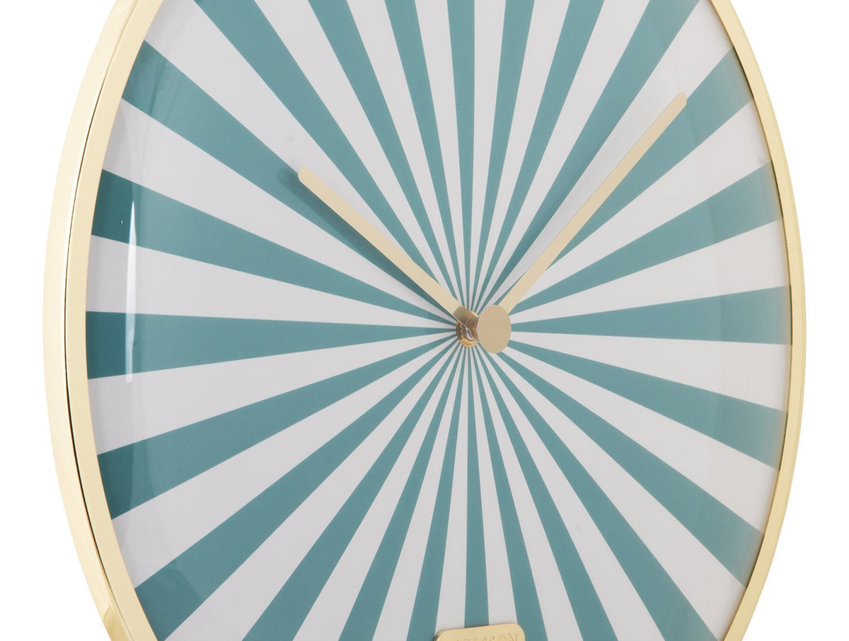Wandklok Candy Swirl Dome
