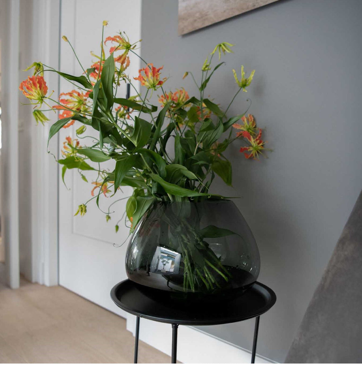 Vaas - Morava Ø32 cm grey