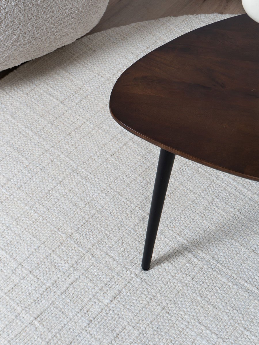 Vloerkleed Cross Naturel - Rond ø160 cm