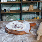Acaciahouten borrelplank/pizzabord