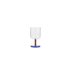 Glas 31,5cl Bobbie op voet - Set van 2